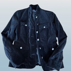 American Living Women's Jacket Size small (Velvet black) NWT